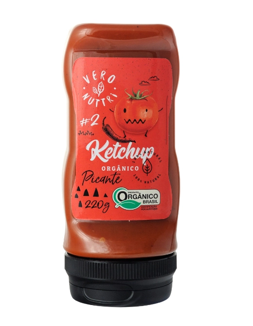 Ketchup Org Picante Vero Nuttri 155ml