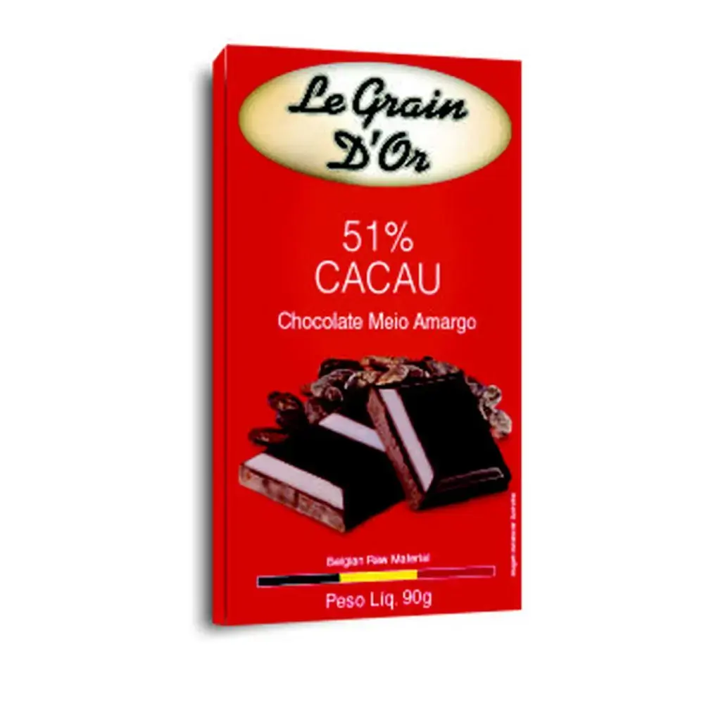 Choc Meio Amargo Le Grain Dor 90g