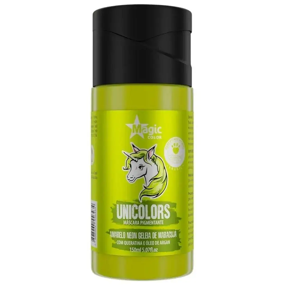Magic Color Unicolors Amarelo Neon Geleia De Maracujá 150ml