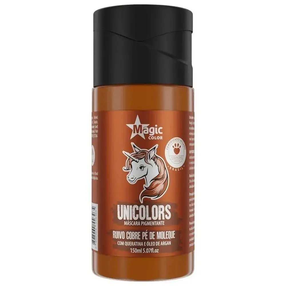 Magic Color Unicolors Ruivo Cobre Pé De Moleque 150ml