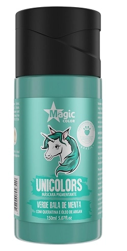 Magic C Masc Unicol Verd Bala Menta 150ml 525