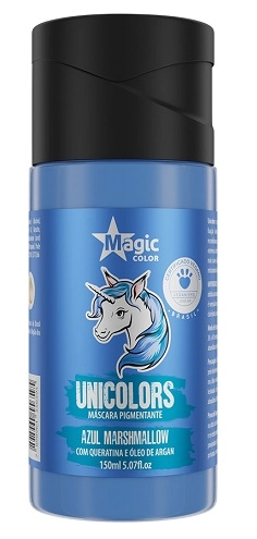 Máscara Pigmentante Azul Marshmallow Magic Color 150Ml