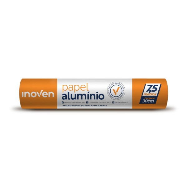 Papel Aluminio Inoven 7,5 Mt