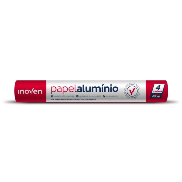Papel Alum.inoven 4m/45cm