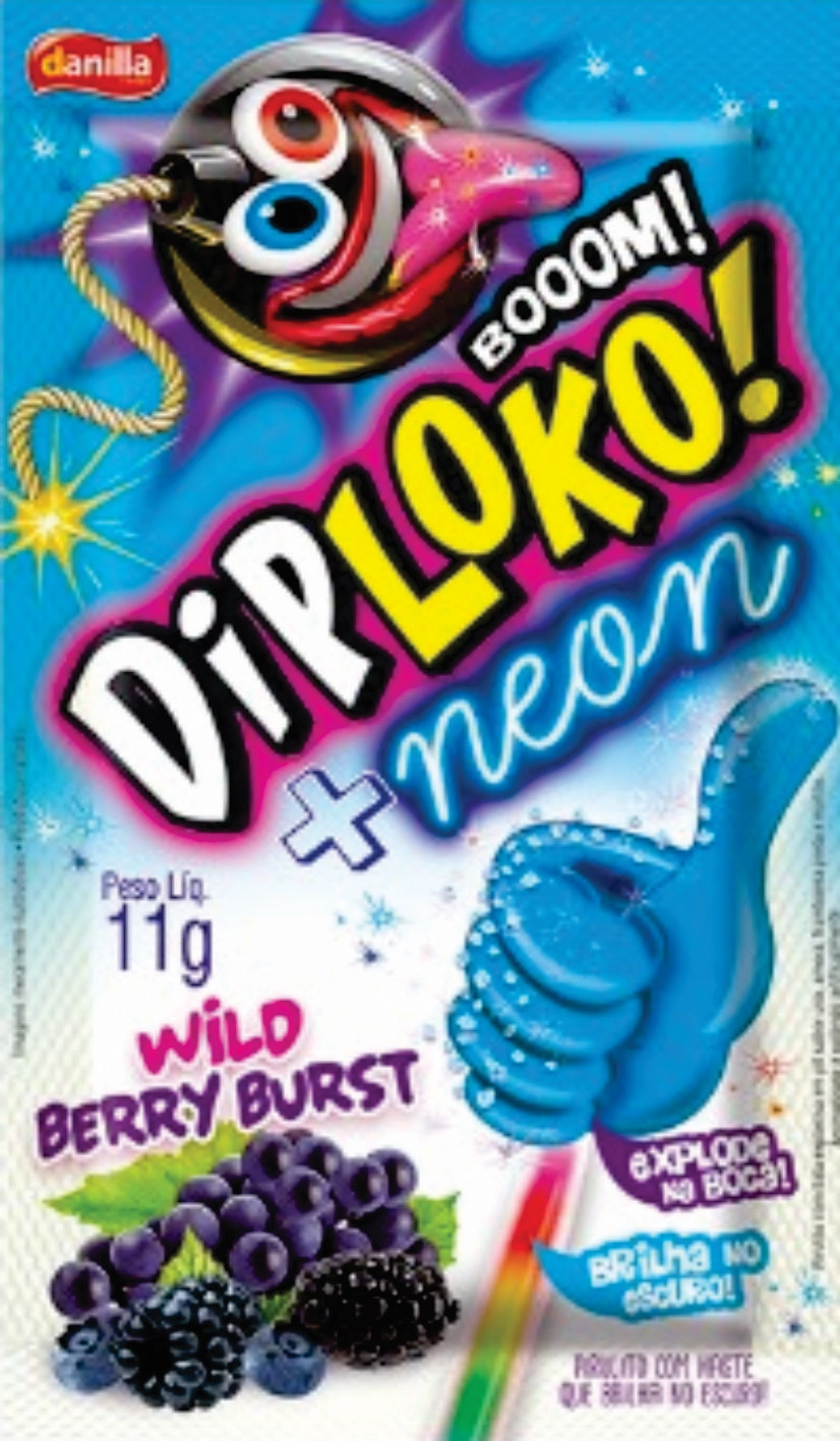 Dip Loko Boom Neon Wild Berry 11g