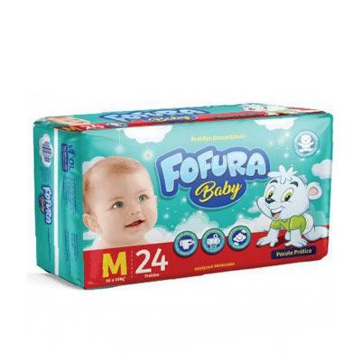 Fralda Fofufa Baby Pratico M