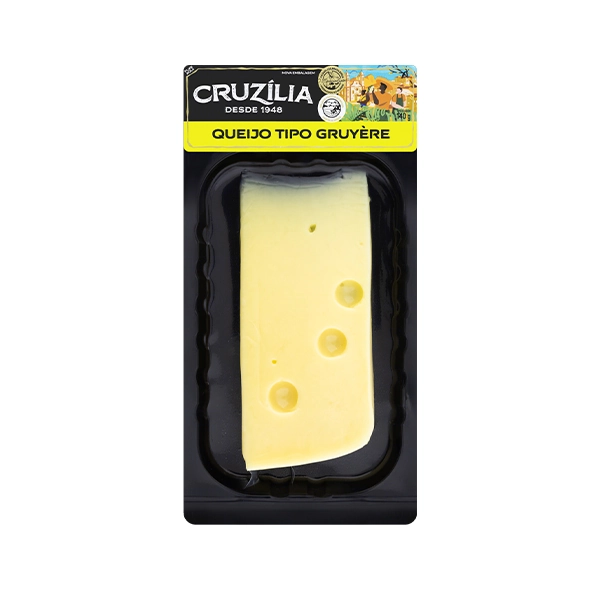 Queijo Gruyère Fracionado Cruzília 140g