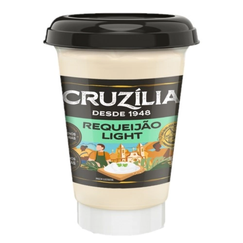 Requeijão Light Cruzília Copo 180g