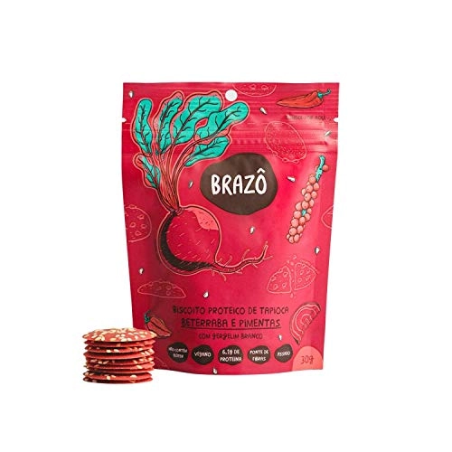 Bisc Proteico De Tapioca Beterraba E Pimenta Brazo 30g