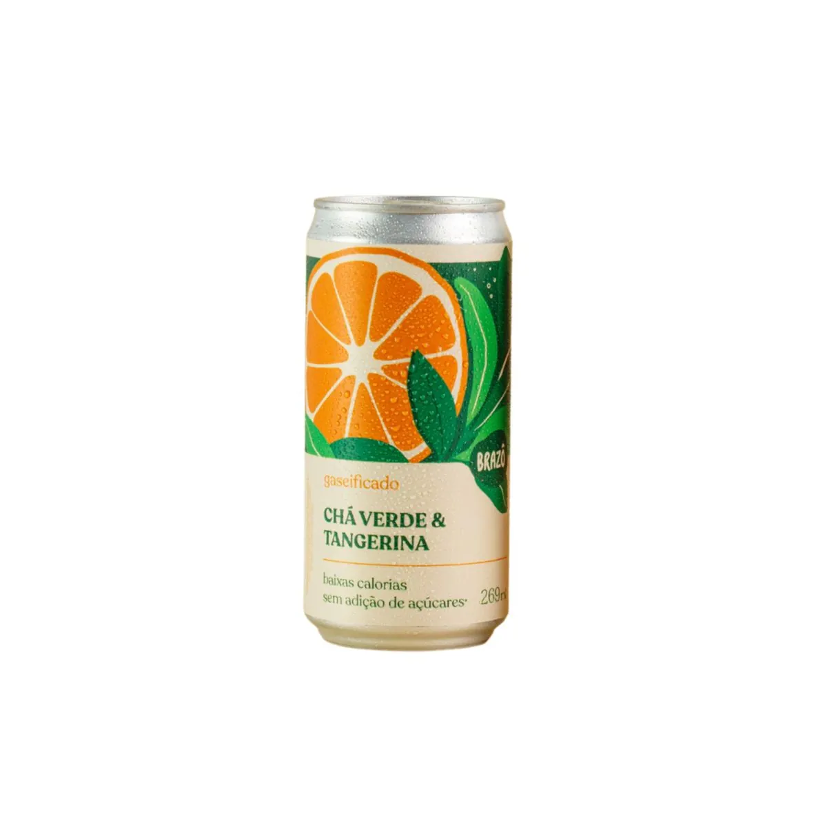 Brazo Cha Verde E Tangerina Sem Adicao De Acucar 260ml Brazo