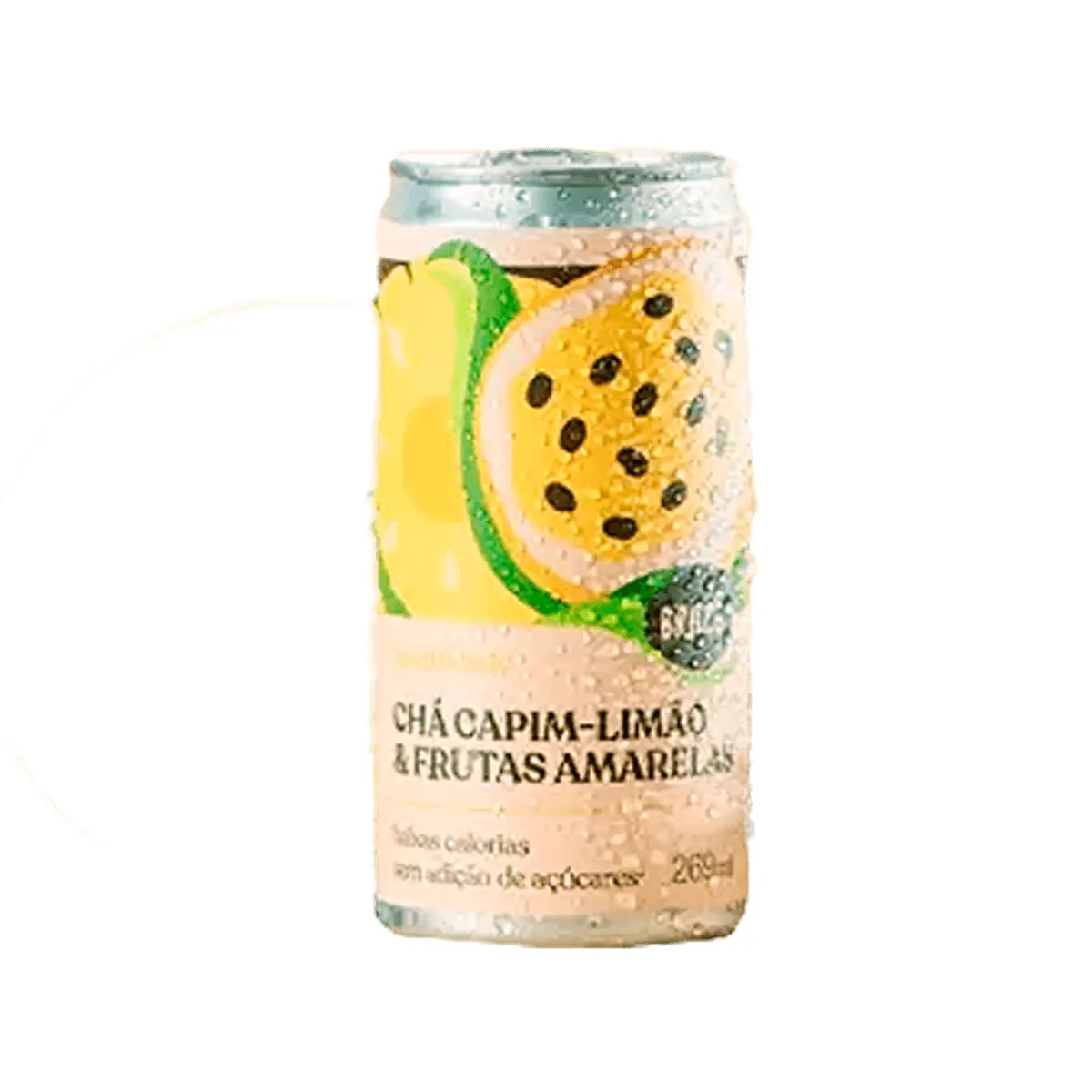 Chá de Capim Limão com Frutas Amarelas Gaseificado Brazô 269ml