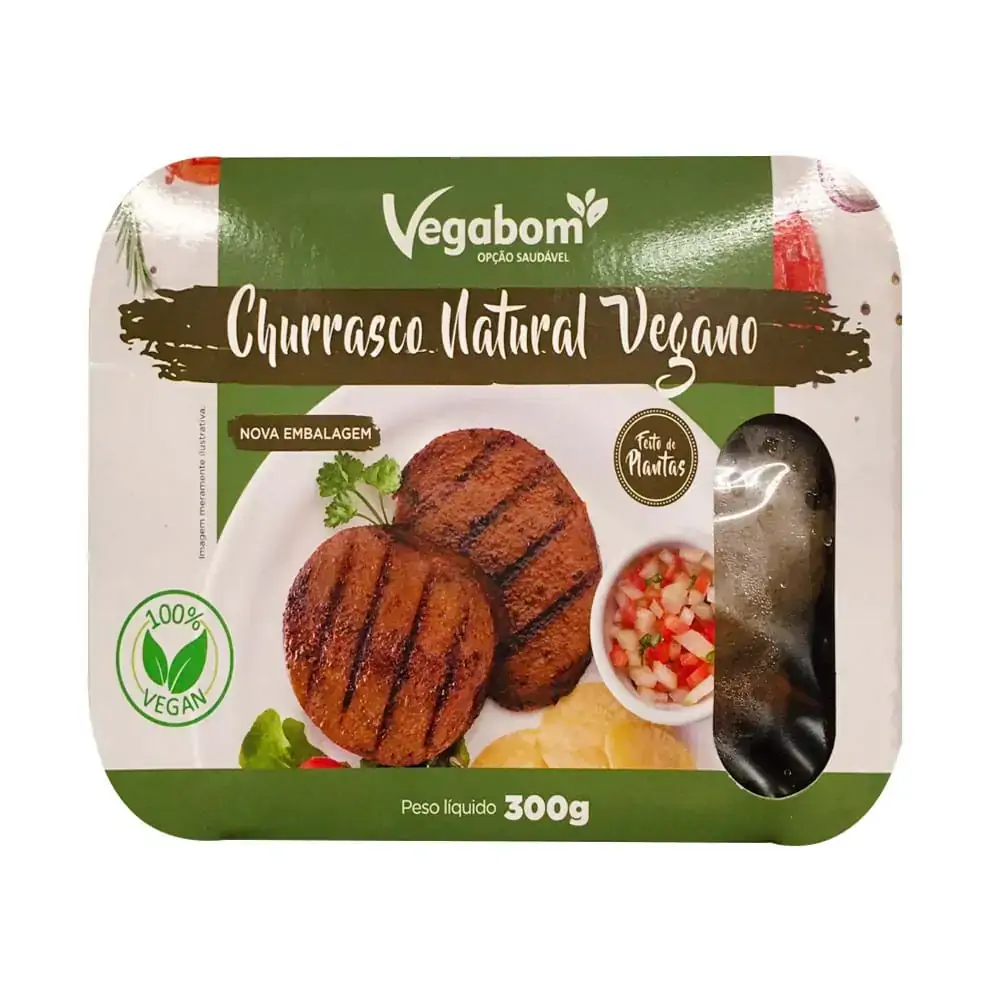 Churrasco Natural Vegano Vegabom 400g