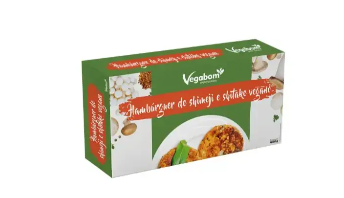Hamburguer Vegabom 650g Shimeji/shitake