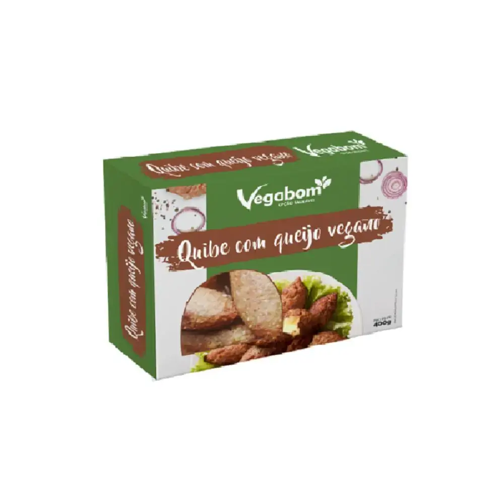 Kibe Vegano Vegabom 400g Triguilho/ Qj Vegano