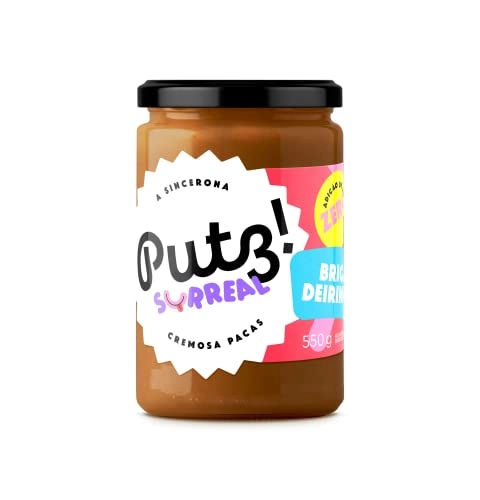 Pasta De Amendoim Brigadeirinho Putz Surreal Vidro 550g