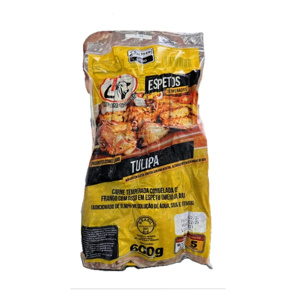 C.frang Tulipa Espe. Tudo Em Carnes 600g
