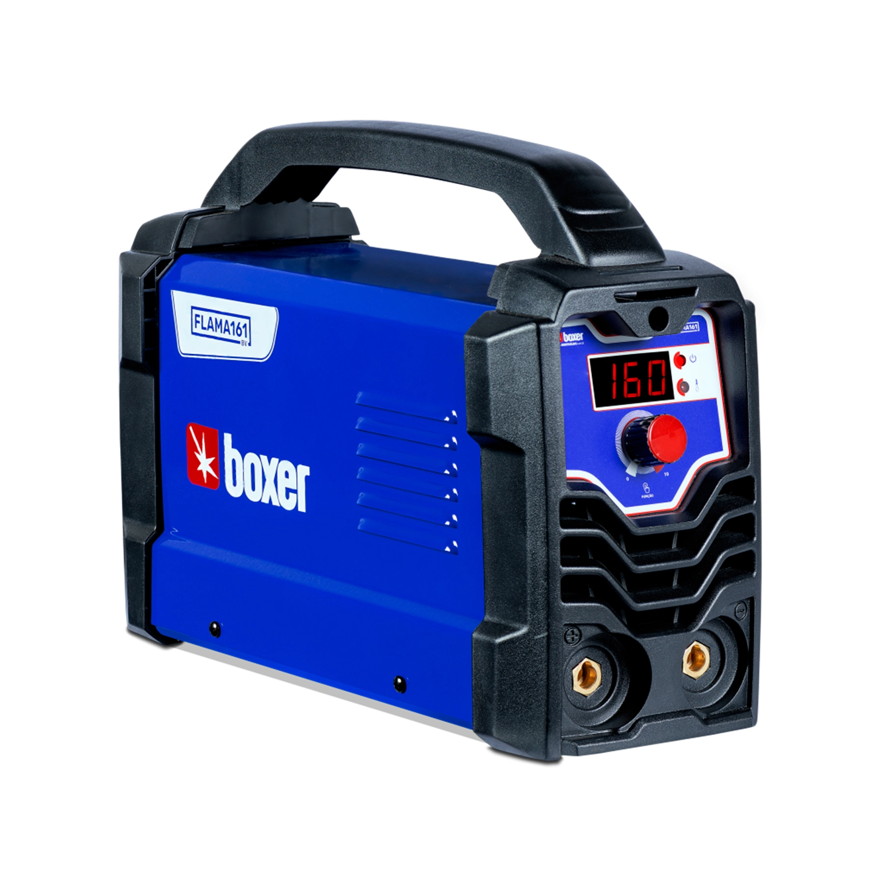 Inversora de Solda 160A FLAMA 161 BV 110/220V com Função TIG Raspagem e Acessórios Boxer