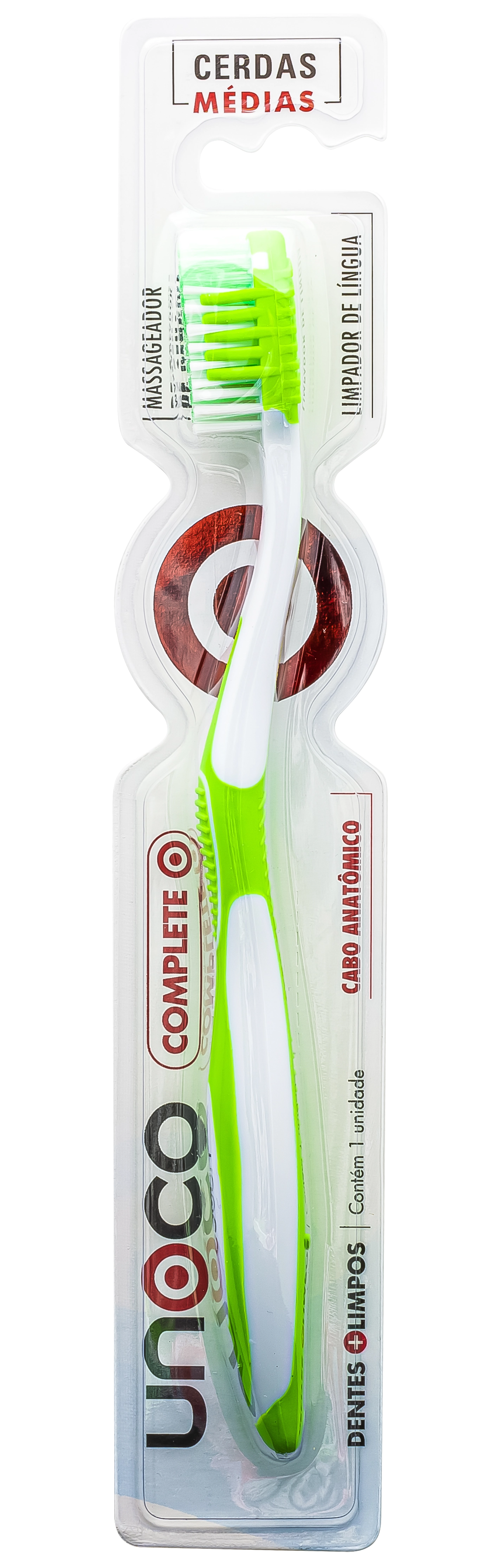 Escova Dental Adulta Complete Unoco Ref 08