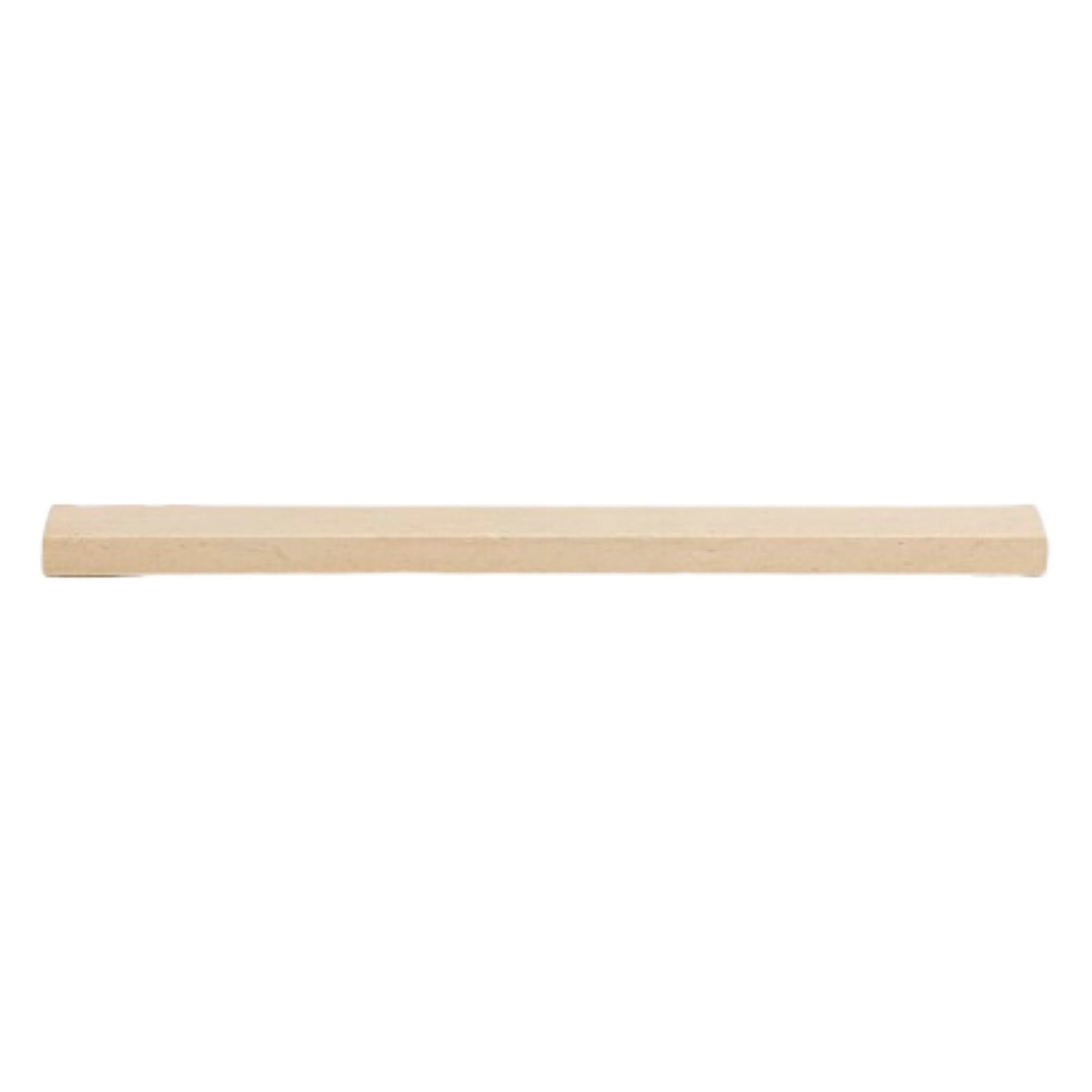 Filete Porcelanato Acetinado Travertino 91x4x1,5cm Rco7