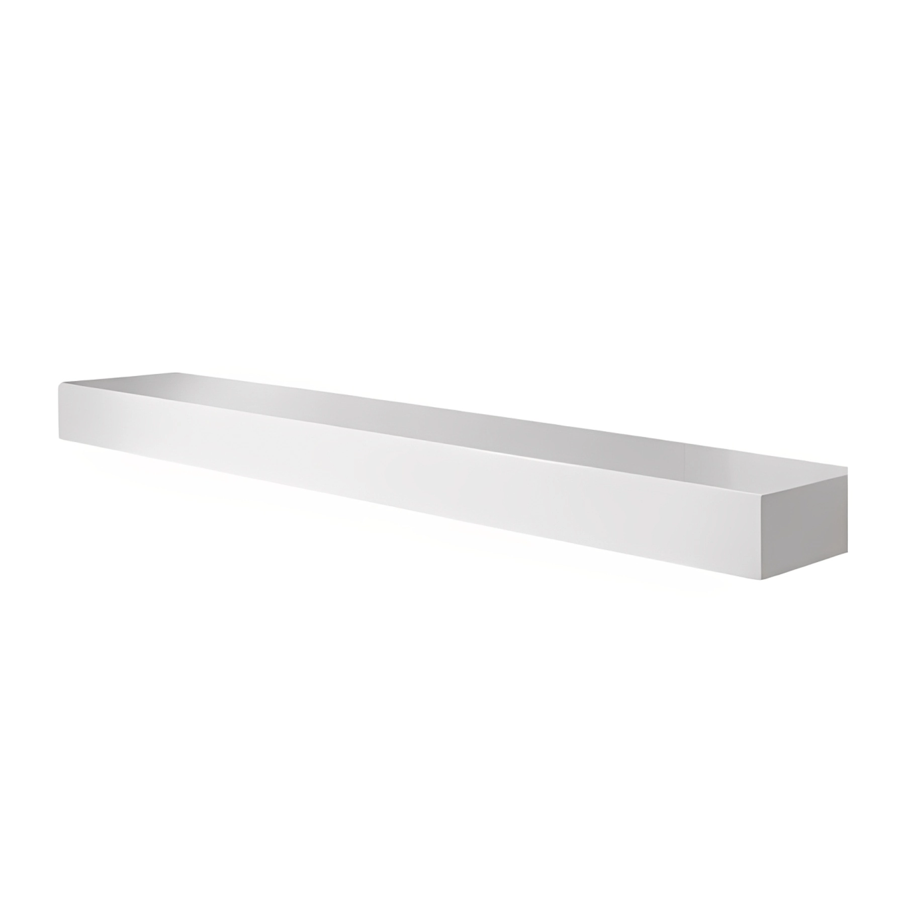 Nicho para Banheiro de Sobrepor Porcelanato Branco 60x10x5cm RCO7