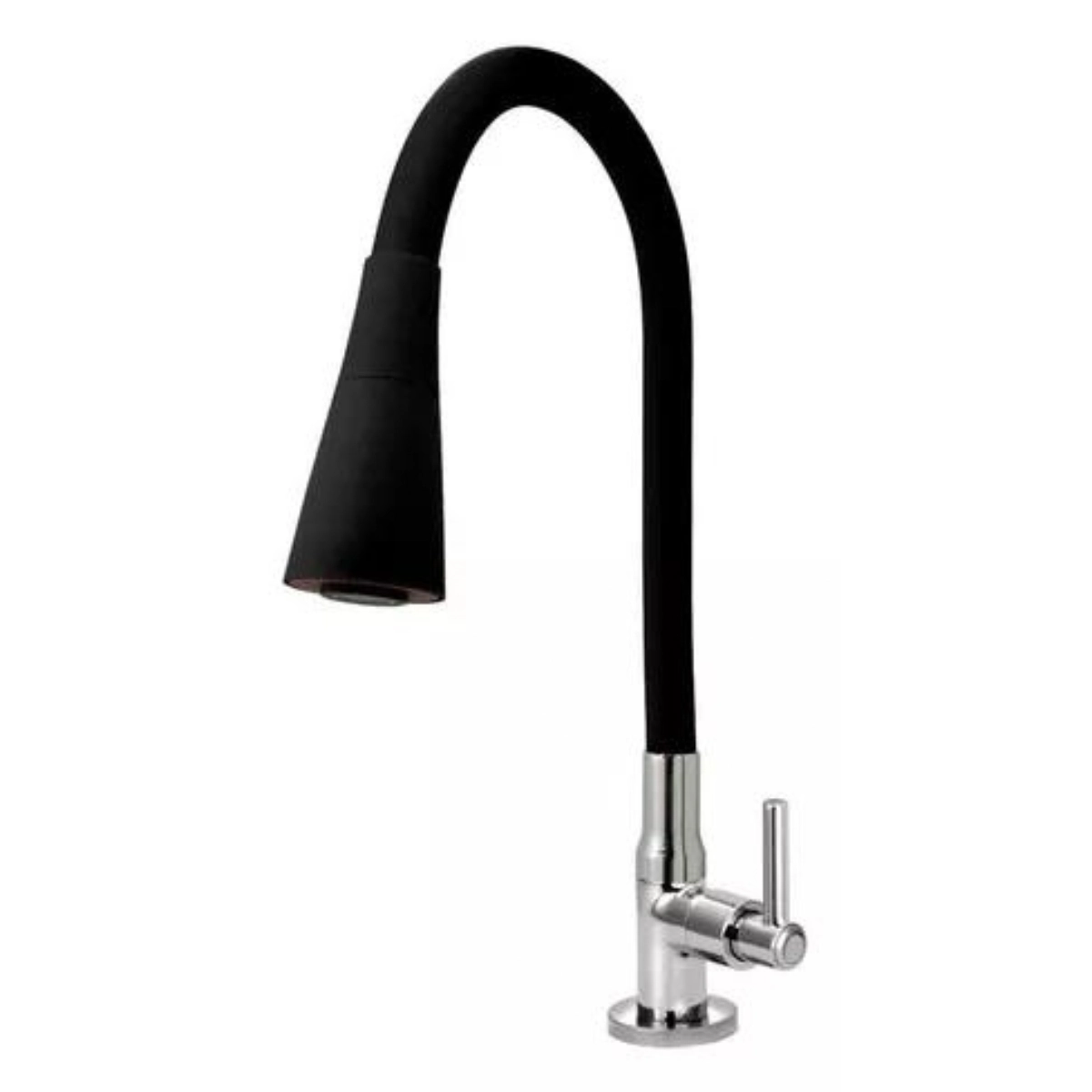 Torneira Pia Cozinha Bancada Gourmet Flexível Cone 2 Jatos