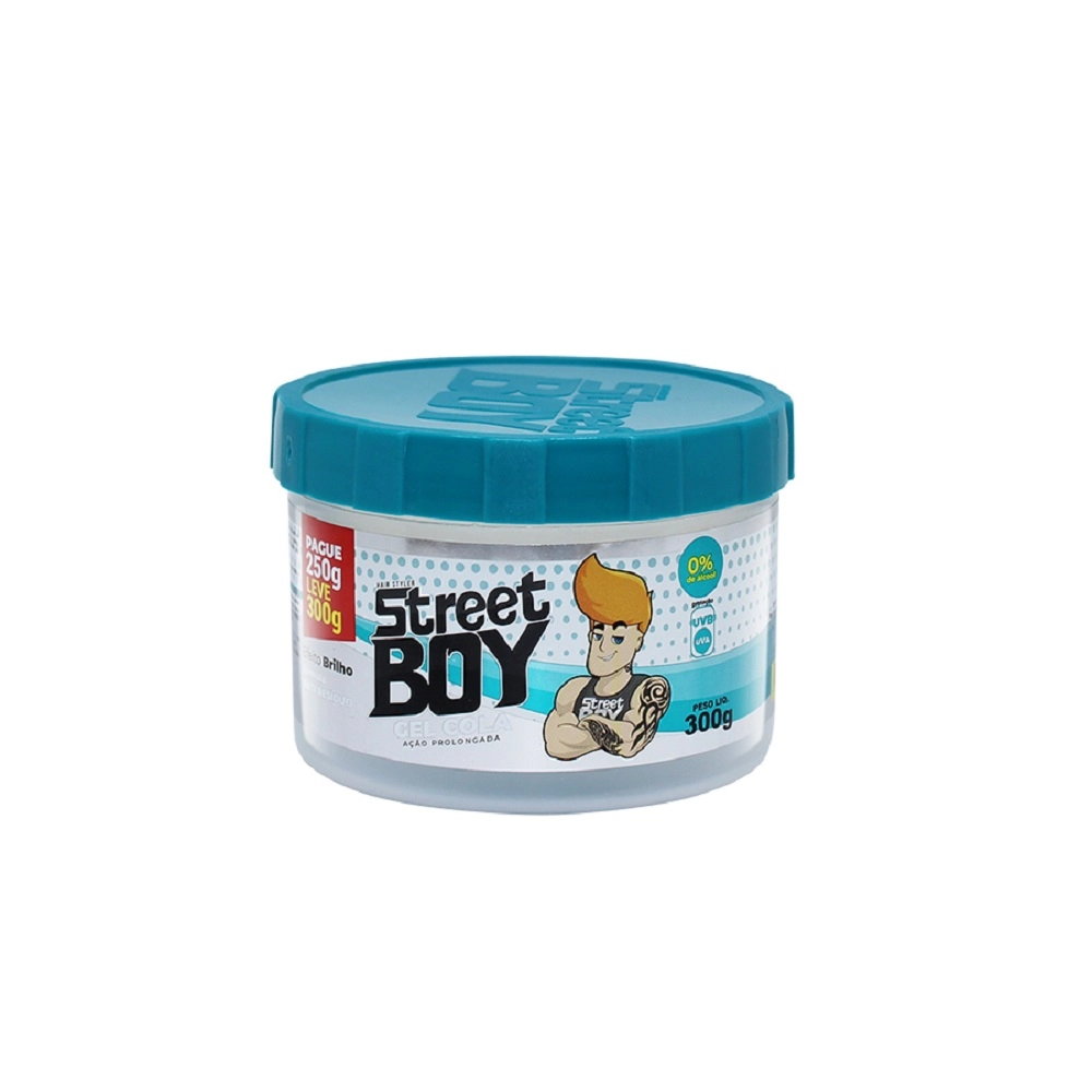 Gel Fixador Street Boy Lv 300g Pg 250g Love Speel Incolor