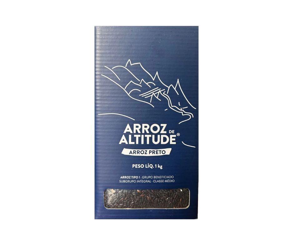 Arroz Altitude Preto 1kg