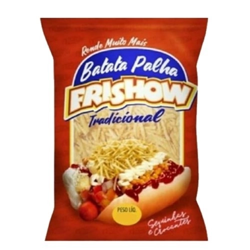 Batata Palha Frishow 1 Kg No Pacote
