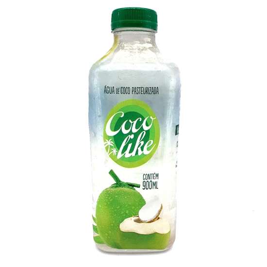 água De Coco Pasteurizada Coco Like Garrafa 900ml