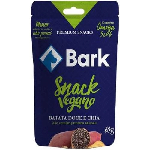 0290481 Bark Bifinho Vegano Sabor Batata Doce E Chia 60 G. 60 G