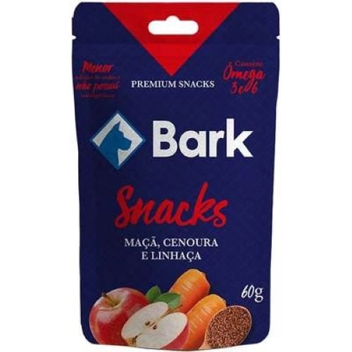 Bark Bifinho Fruta Maca, Cenoura E Linhaca 60gr