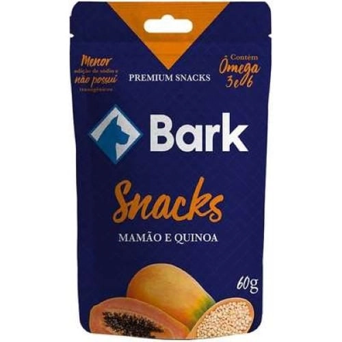0290521 Bark Bifinho De Fruta Sabor Mamao E Quinoa 60 G. 60 G