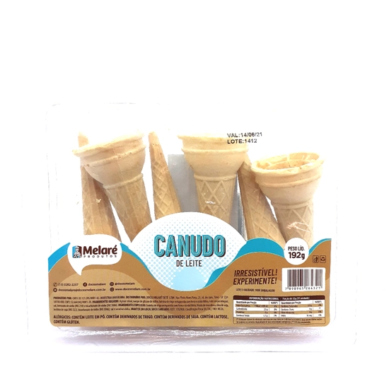 Doce De Canudo De Leite