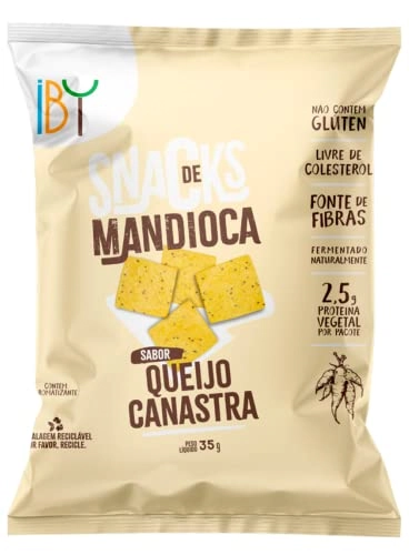 Snack De Mandioca Queijo Canastra 35g