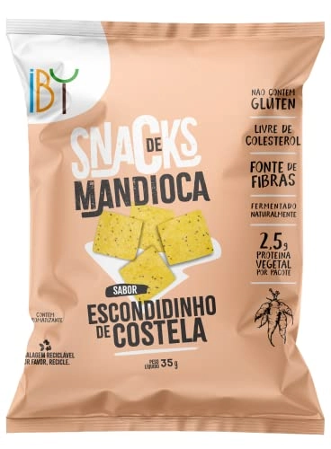 Snack De Mandioca Escondidinho De Costela 35g