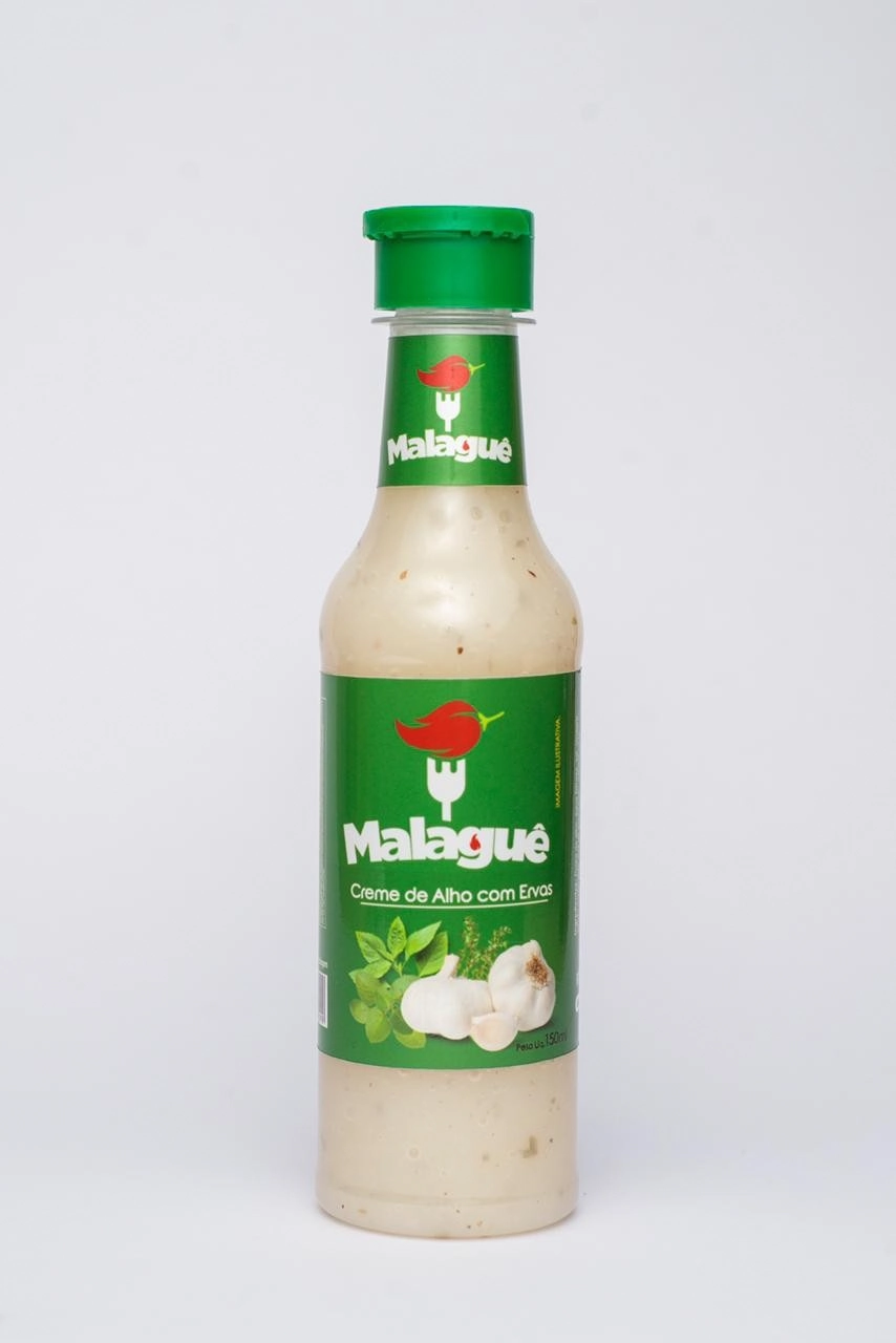 Creme Alho Malague 300g C/ervas