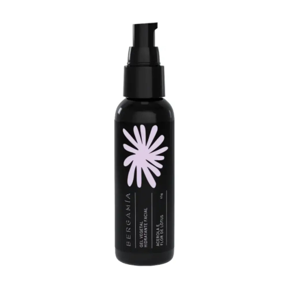Gel Vegetal Bergamia Acerola E Flor De Lotus Pele Oleosas 65g