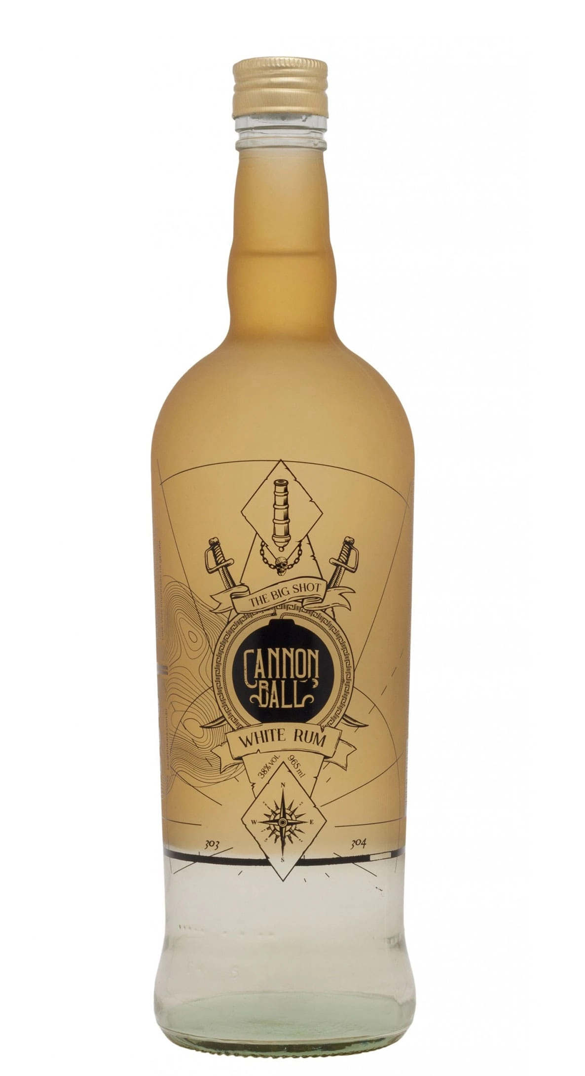 Rum Cannon Ball White 965ml