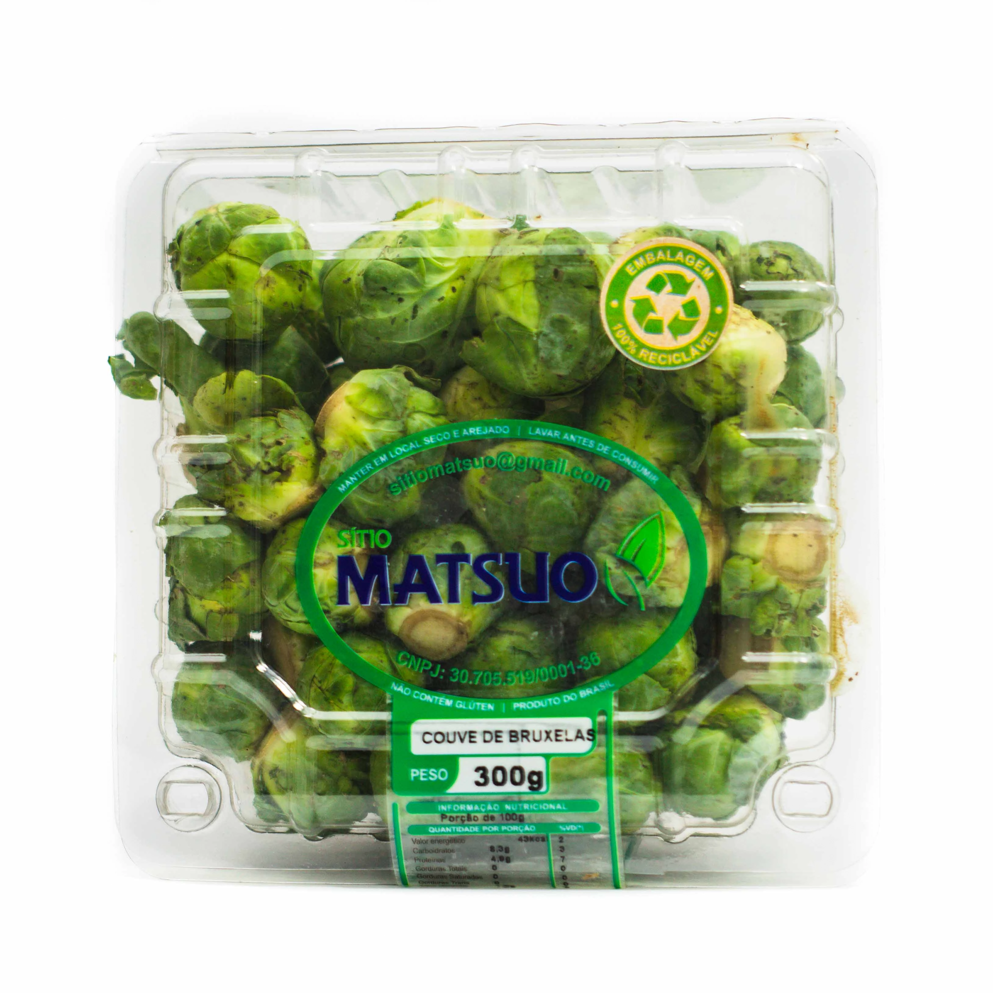 Couve Bruxelas Matsuo 300 G