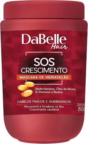 Creme Tratamento Dabelle 800g Sos Crescimento