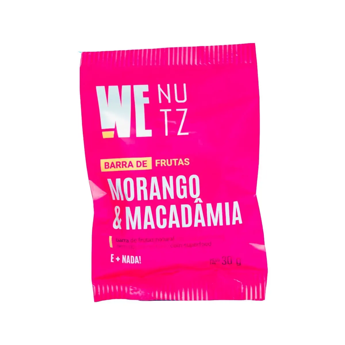 Barra De Cereal De Maã ã E Castanha Zero Aã ã Car, We Nutz, 35g