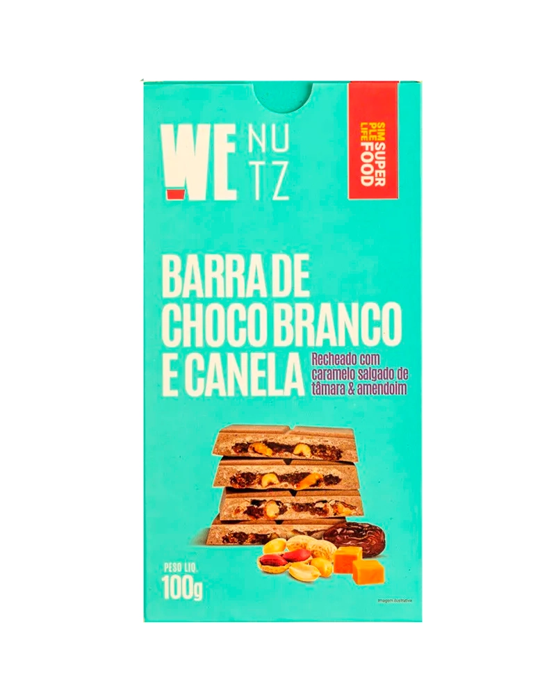 Choconutz Branco Caramelo We Nutz 100g
