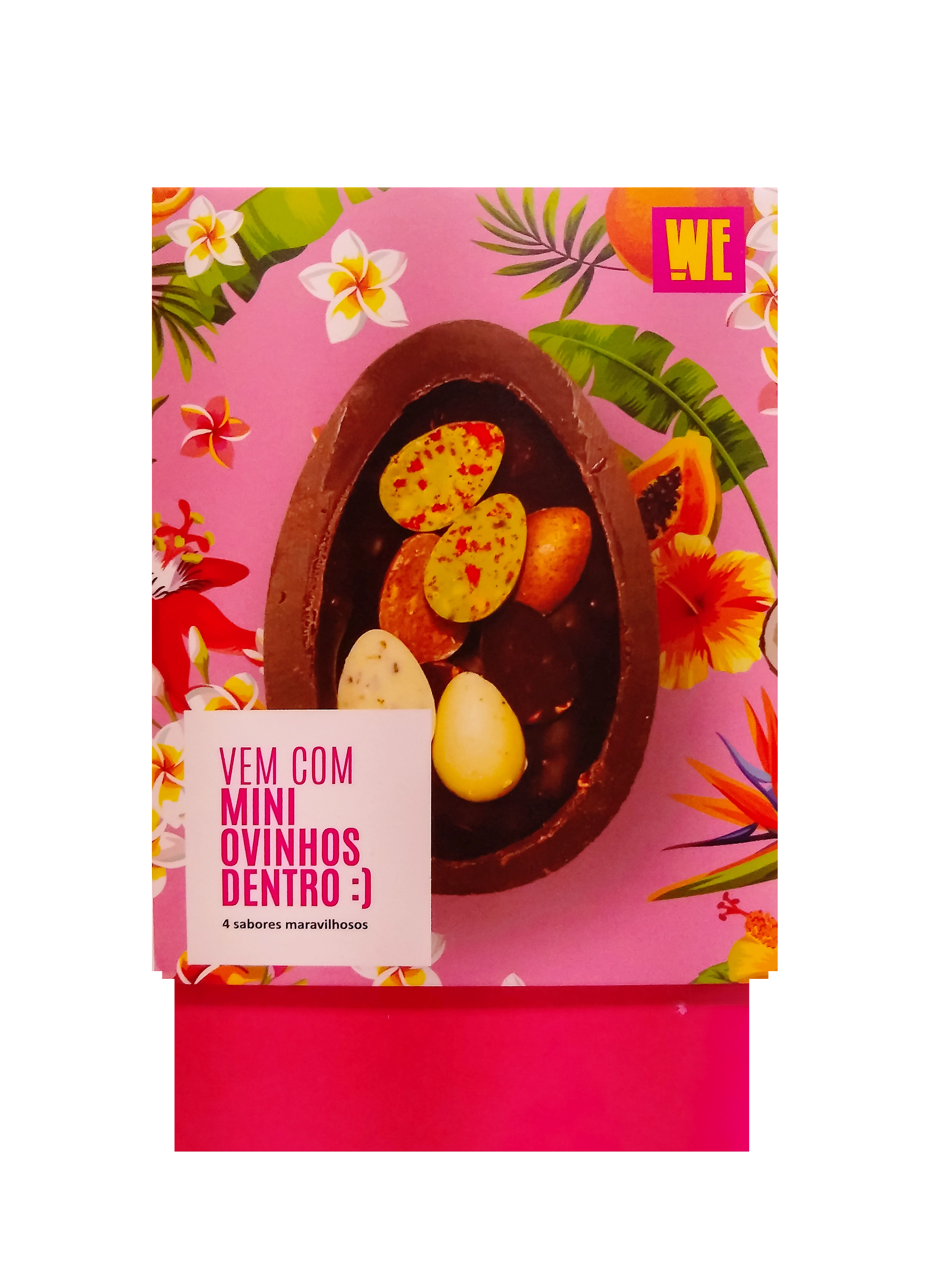 Ovo De Páscoa 70 Cacau We.nutz Caixa 200g