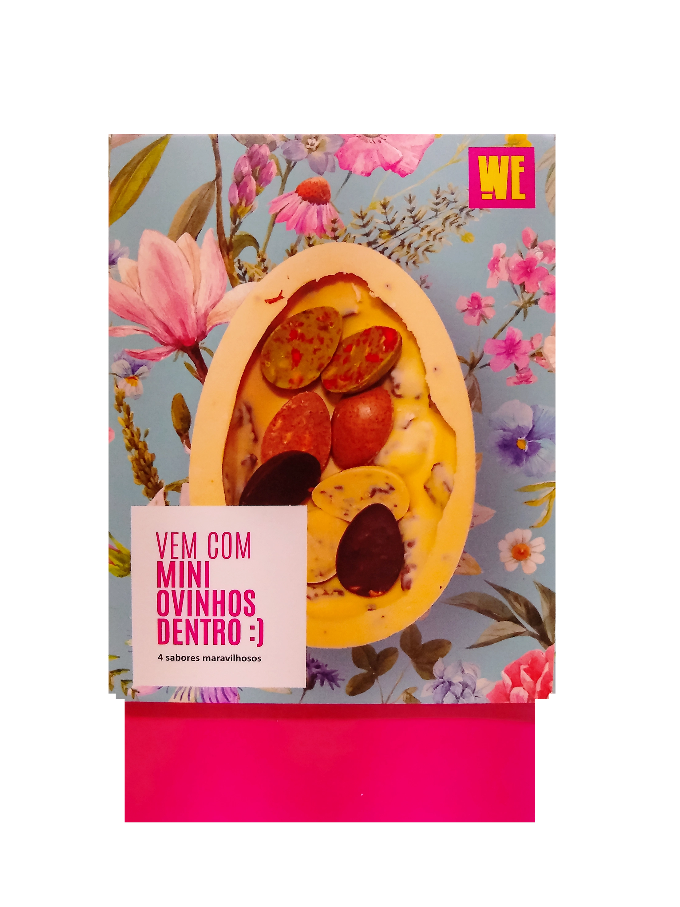 Ovo de Páscoa Chocolate Branco com Cookies We Nutz 200g