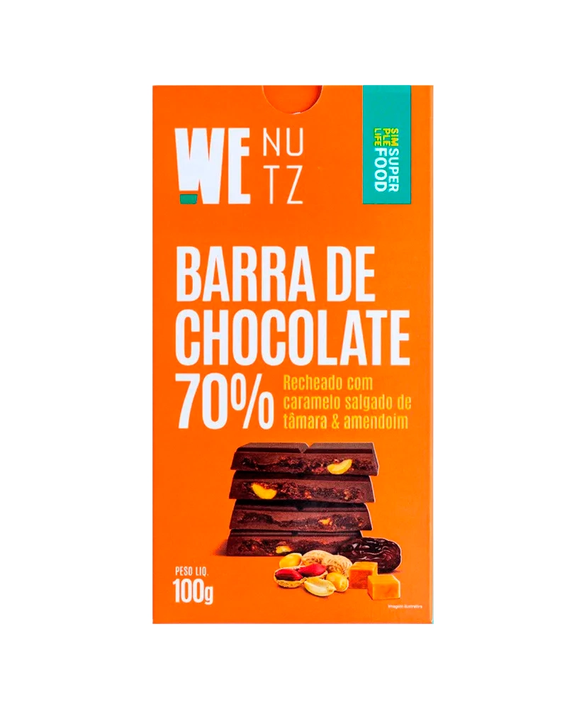 Choconutz 70 Caramelo We Nutz 100g