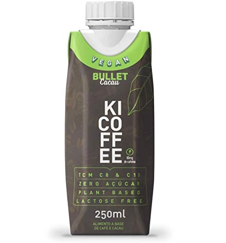 Bebida à Base De Café Cacau Zero Açúcar Kicoffee Bullet Caixa 250ml