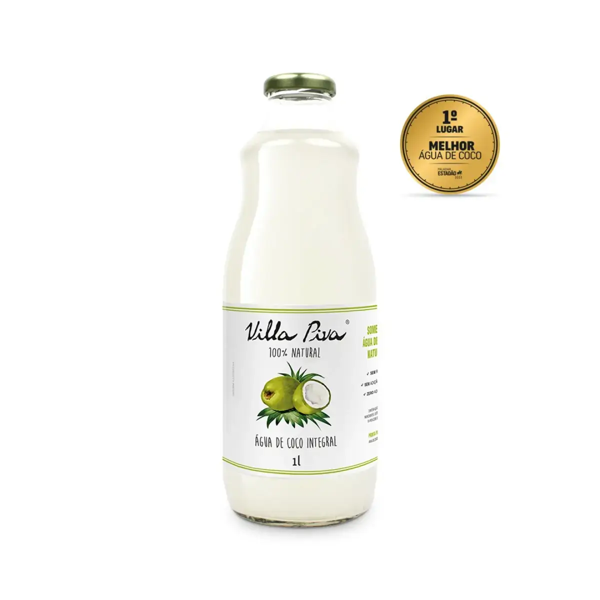 Água de Coco Integral VILLA PIVA 1 Litro