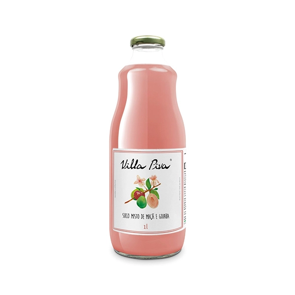 Suco Maçã E Goiaba Villa Piva Garrafa 1l
