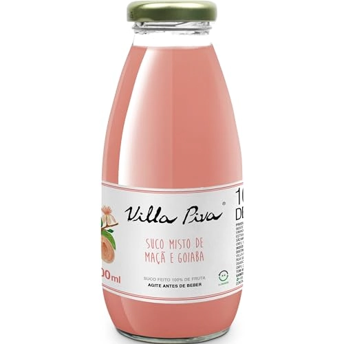 Suco Maçã E Goiaba Villa Piva Garrafa 300ml