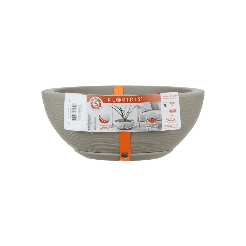 Bacia Res Amsterda 30x13cm Bg St Efc